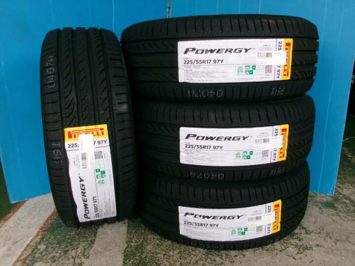 楽天市場】新品 2025年製 夏タイヤ ピレリ パワジー 225/55R17インチ 