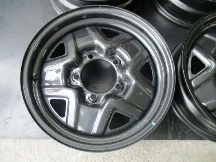 楽天市場】スズキ ジムニー 純正スチールホイール 4本 新車外し 現行  