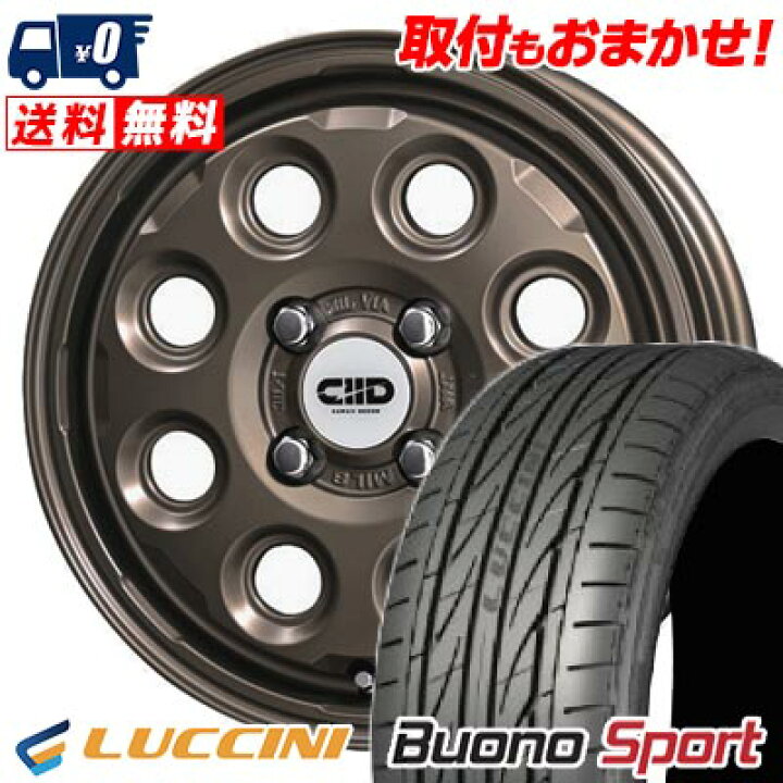 楽天市場】165/55R15 75V LUCCINI Buono Sport Cawaii D?cor Nature 