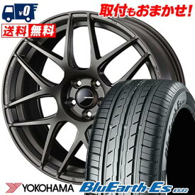 265/35R18 93W YOKOHAMA ヨコハマ BluEarth ES32 WedsSport SA-27R ウェッズスポーツ SA-27R サマータイヤホイール4本セット 【取付対象】