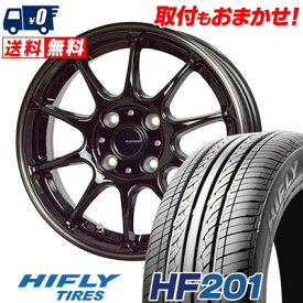 135/80R13 70T HIFLY HF201 G-SPEED P-07 サマータイヤホイール4本セット 【取付対象】