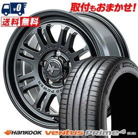 215/60R17 96V HANKOOK Ventus Prime4 K135 NITROPOWER M16 ASSAULT サマータイヤホイール4本セット 【取付対象】