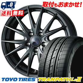 235/50R18 101W TOYO TIRES TRANPATH Lu2 VELVA SPORT2 サマータイヤホイール4本セット 【取付対象】