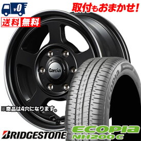 165/60R14 75H BRIDGESTONE ブリヂストン ECOPIA NH200C エコピア NH200C Garcia Chicago5 ガルシア シカゴ5 サマータイヤホイール4本セット【取付対象】