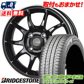 175/60R16 82H BRIDGESTONE ブリヂストン ECOPIA NH200C エコピア NH200C G-SPEED P-06 Gスピード P-06 サマータイヤホイール4本セット【取付対象】