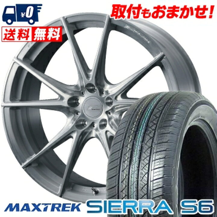 楽天市場】235/50R18 101V XL MAXTREK SIERRA S6 WEDS F ZERO FZ-2 