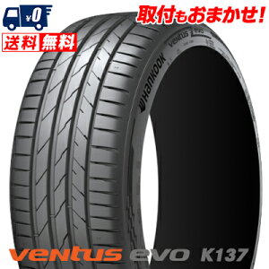 225/40R18 92Y XL HANKOOK Ventus evo K137 �� �T�}�[�^�C�� �P�i1�{���i�s2�{�ȏゲ�w���ő��������t�y��t�Ώہz