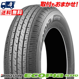 145/80R12 86/84N BRIDGESTONE uaXg ECOPIA R710GRsA R710 ăT}[^CPi1{is2{ȏゲwőtytΏہz