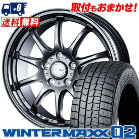 195/65R15 91Q DUNLOP WINTER MAXX 02 WM02 CLAIRE ZT10 スタッドレスタイヤホイール4本セット 【取付対象】