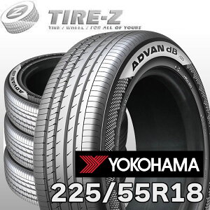 �y�^�C�������\�z 2025-2026�N�� �݌ɂ��� 4�{�Z�b�g ���� 18�C���` 225/55R18 98V ���R�n�} �A�h�o�� �f�V�x�� V553 ADVAN dB decibel YOKOHAMA �T�}�[4�{���i