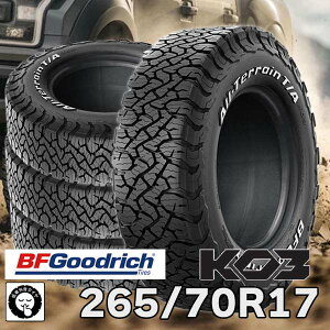 �y�^�C�������\�z�T�}�[�^�C�� 4�{�Z�b�g 17�C���` 265/70R17 118/115S BFGoodrich BFG BF�O�b�h���b�` �I�[���e���[��T/A KO3 RWL �z���C�g���^�[ �^�C���P�i