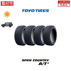 ytΏہzy10{ח\z OPEN COUNTRY A/T III 265/65R17 112H RWL 4{Zbg Viă^C g[[^C TOYO TIRES I[vJg[ AT3 CYhzCg^[