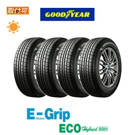 【補償対象 取付対象】送料無料 EfficientGrip ECO EG01 195/55R16 87V 4本セット 新品夏タイヤ グッドイヤー Goodyear エフィシェントグリップ エコ E-Grip イーグリップ