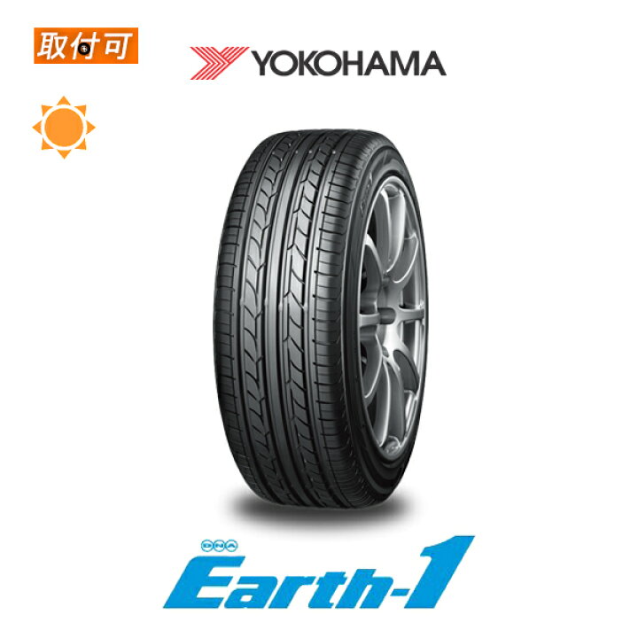 YOKOHAMA/Earth-1 225/60R16 11年製 溝あり夏タイヤ 社外アルミ 16 