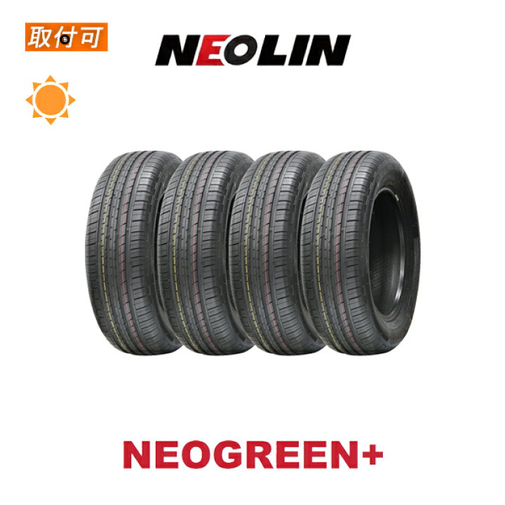楽天市場】【取付対象】送料無料 NEOGREEN+ 205/60R16 92H 4本セット 