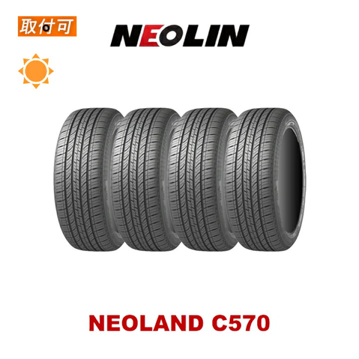 楽天市場】【取付対象】送料無料 NEOLAND C570 195/60R16 89V 4本 