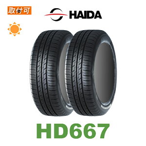 �y��t�Ώہz�������� HD667 205/60R15 91H 2�{�Z�b�g �V�i�ă^�C�� �n�C�_ HAIDA