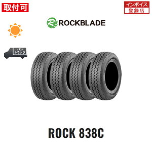 ytΏہz ROCK838C 215/60R17 109/107T 4{Zbg Viă^C bNu[h ROCKBLADE bN838C 838V[ ZODO Tire