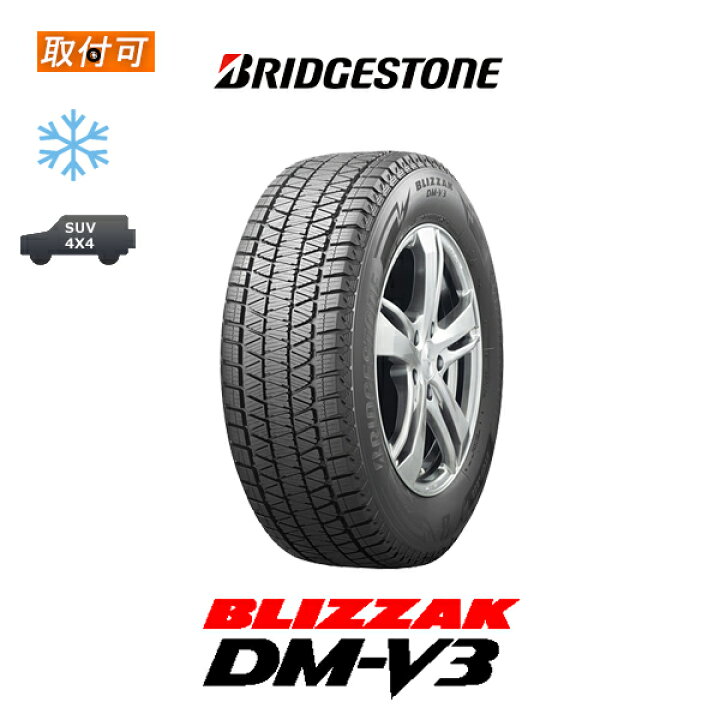 楽天市場】【2023年製造】【取付対象】送料無料 BLIZZAK DM-V3 265 