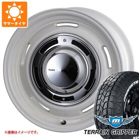 【タイヤ交換対象】トライトン LC2T用 サマータイヤ モンスタ テレーングリッパー 265/65R17 116T XL ホワイトレター クリムソン ディーンクロスカントリー 8.0-17 タイヤホイール4本セット