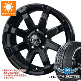 【タイヤ交換対象】RAV4 50系用 サマータイヤ モンスタ テレーングリッパー 265/65R17 116T XL ホワイトレター バドックス ロックケリー MX-1 7.5-17 タイヤホイール4本セット