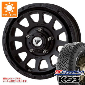 【タイヤ交換対象】5本セット スズキ ジムニーノマド JC74W用 2026年製 サマータイヤ BFグッドリッチ オールテレーンT/A KO3 LT225/70R16 102/99S ホワイトレター デルタフォース オーバル 6.0-16 タイヤホイール5本セット