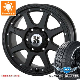 【タイヤ交換対象】トライトン LC2T用 サマータイヤ モンスタ テレーングリッパー 265/65R17 116T XL ホワイトレター MLJ エクストリームJ 7.5-17 タイヤホイール4本セット