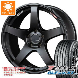 【タイヤ交換対象】サマータイヤ 225/55R19 99V ヨコハマ ブルーアースXT AE61 SSR GTV01 8.5-19 タイヤホイール4本セット