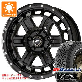 【タイヤ交換対象】ミツビシ デリカD5用 サマータイヤ BFグッドリッチ オールテレーンT/A KO3 LT235/70R16 110/107S ホワイトレター ワーク クラッグ T-グラビック2 MC+ 7.0-16 タイヤホイール4本セット