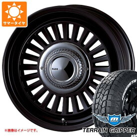 【タイヤ交換対象】トライトン LC2T用 サマータイヤ モンスタ テレーングリッパー 265/65R17 116T XL ホワイトレター クリムソン ディーン カリフォルニア 7.5-17 タイヤホイール4本セット