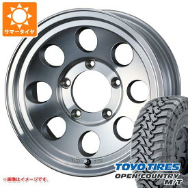 【タイヤ交換対象】5本セット スズキ ジムニーノマド JC74W用 サマータイヤ トーヨー オープンカントリー M/T LT225/75R16 103/100Q ホワイトレター ジムライン タイプ2 6.0-16 タイヤホイール5本セット