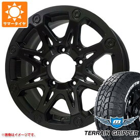 【タイヤ交換対象】ジムニー用 サマータイヤ モンスタ テレーングリッパー 175/80R16 91S ホワイトレター オフビート バウンティコレクション BDX08 5.5-16 タイヤホイール4本セット