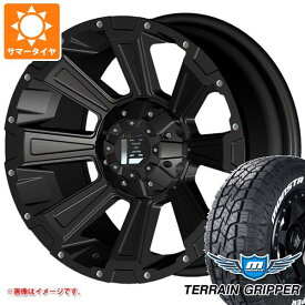 【タイヤ交換対象】ハイラックスサーフ215系用 サマータイヤ モンスタ テレーングリッパー 265/65R17 116T XL ホワイトレター オフビート レクセル オフロードスタイル デスロック 8.5-17 タイヤホイール4本セット