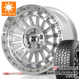 【タイヤ交換対象】5本セット ジープ ラングラー JK/JL系用 サマータイヤ ヨコハマ ジオランダー A/T4 G018 LT275/70R18 125/122S アウトラインホワイトレター MLJ エクストリームJ XJ08 タイヤホイール5本セット