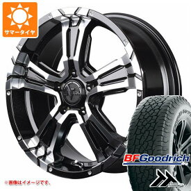 【タイヤ交換対象】ジープ レネゲード BU/BV系用 サマータイヤ BFグッドリッチ トレールテレーンT/A 225/65R17 102T アウトラインホワイトレター ナイトロパワー クロスクロウ タイヤホイール4本セット