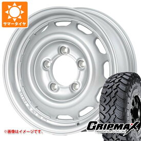 【タイヤ交換対象】5本セット スズキ ジムニーシエラ JB74W用 サマータイヤ グリップマックス マッドレイジ M/T 195/80R15 96Q ホワイトレター アピオ ワイルドボア ベンチュラ 6.0-15 タイヤホイール5本セット
