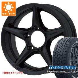 【タイヤ交換対象】スズキ ジムニーシエラ JB74W用 サマータイヤ トーヨー オープンカントリー A/T3 215/70R16 100T ホワイトレター アピオ ワイルドボア X2 5.5-16 タイヤホイール4本セット