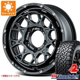 【タイヤ交換対象】5本セット ジムニーシエラ JB74W用 サマータイヤ BFグッドリッチ オールテレーンT/A KO2 LT225/75R16 115/112S ホワイトレター ヴァルケン ローツェ 5.5-16 タイヤホイール5本セット