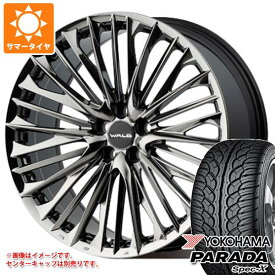 ランドクルーザー200用 サマータイヤ ヨコハマ パラダ スペック-X PA02 295/35R24 110V REINF ヴァルド ジェニュインライン F001 10.0-24 タイヤホイール4本セット