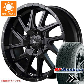 【タイヤ交換対象】サマータイヤ 265/65R17 112T BFグッドリッチ トレールテレーンT/A アウトラインホワイトレター ナイトロパワー デリンジャー 8.0-17 タイヤホイール4本セット