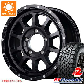 【タイヤ交換対象】5本セット ジムニー JB64W用 サマータイヤ BFグッドリッチ オールテレーンT/A KO2 LT225/75R16 115/112S ホワイトレター ナイトロパワー M10 パーシング 5.5-16 タイヤホイール5本セット