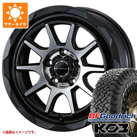 【タイヤ交換対象】デリカD5用 2026年製 サマータイヤ BFグッドリッチ オールテレーンT/A KO3 LT225/70R16 102/99S ホワイトレター マッドヴァンス06 7.0-16 タイヤホイール4本セット