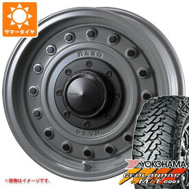 【タイヤ交換対象】サマータイヤ 235/85R16 120/116Q ヨコハマ ジオランダー M/T G003 クリムソン ディーン コロラド 6.5-16 タイヤホイール4本セット