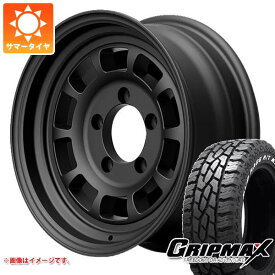 【タイヤ交換対象】ジムニー JB64W用 サマータイヤ グリップマックス マッドレイジ R/T MAX LT215/70R16 100/97R ホワイトレター ハイブリッジファースト ハイピーク J-01 5.5-16 タイヤホイール4本セット