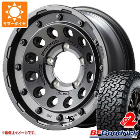 【タイヤ交換対象】ジムニーシエラ JB74W用 2024年製 サマータイヤ BFグッドリッチ オールテレーンT/A KO2 LT225/70R16 102/99R ホワイトレター ナイトロパワー H12 ショットガン 6.0-16 タイヤホイール4本セット