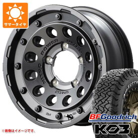 【タイヤ交換対象】5本セット スズキ ジムニーノマド JC74W用 サマータイヤ BFグッドリッチ オールテレーンT/A KO3 LT215/70R16 100/97S ホワイトレター ナイトロパワー H12 ショットガン 6.0-16 タイヤホイール5本セット