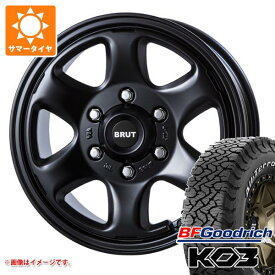 【タイヤ交換対象】トライトン LC2T用 サマータイヤ BFグッドリッチ オールテレーンT/A KO3 LT265/65R17 116/113S ホワイトレター ブルート BR-44 7.5-17 タイヤホイール4本セット