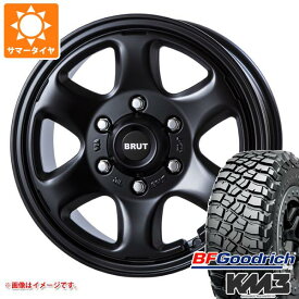 【タイヤ交換対象】トライトン LC2T用 サマータイヤ BFグッドリッチ マッドテレーンT/A KM3 LT265/65R17 120/117Q ブルート BR-44 7.5-17 タイヤホイール4本セット