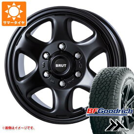 【タイヤ交換対象】トライトン LC2T用 サマータイヤ BFグッドリッチ トレールテレーンT/A 265/65R17 112T アウトラインホワイトレター ブルート BR-44 7.5-17 タイヤホイール4本セット