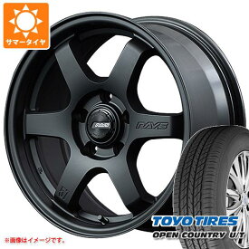 【タイヤ交換対象】T31エクストレイル用 サマータイヤ トーヨー オープンカントリー U/T 215/65R16 98H レイズ グラムライツ 57DR-X2 7.0-16 タイヤホイール4本セット